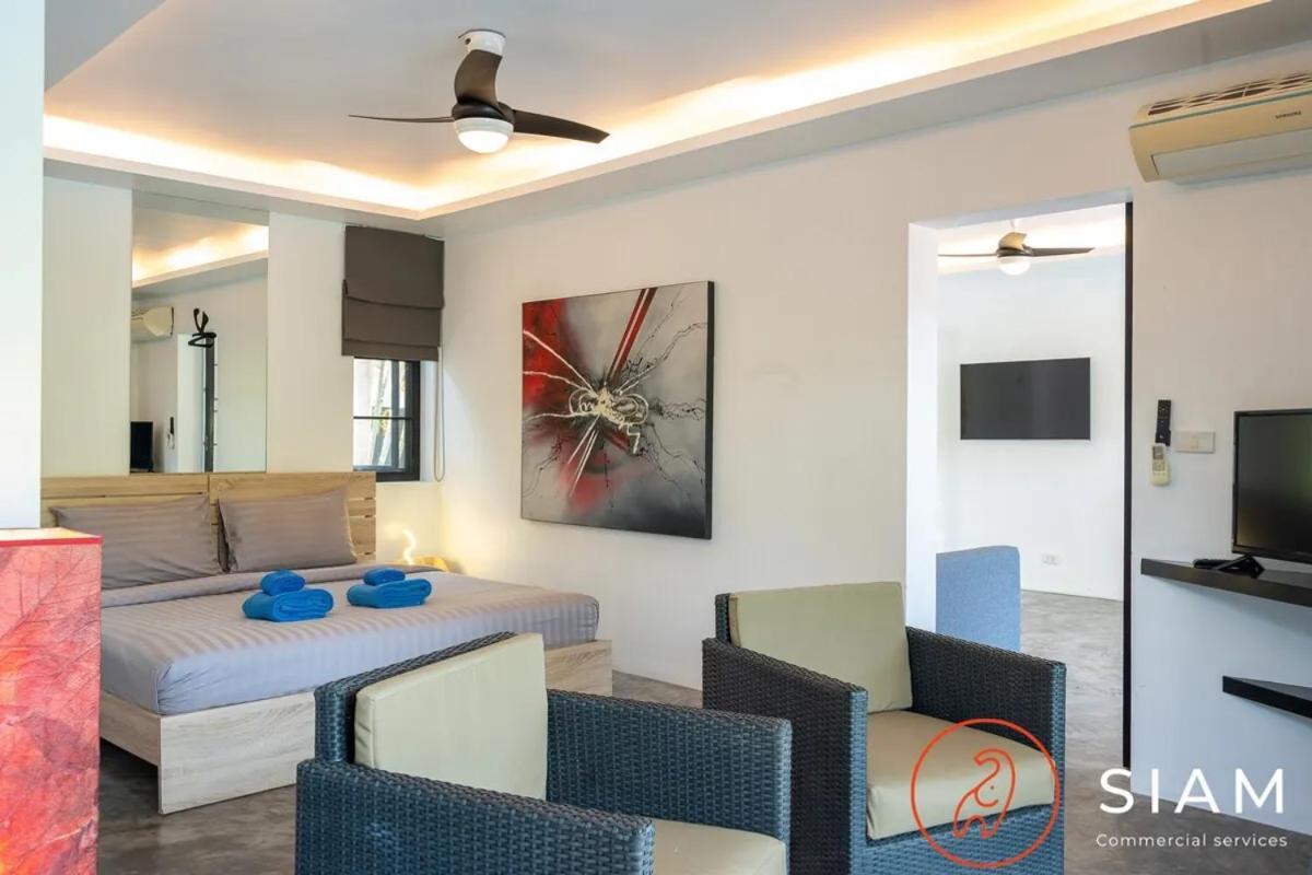 Villa Zendo 4Br - 12M Privatepool - Walk To Beach หาดแม่น้ำ ภายนอก รูปภาพ