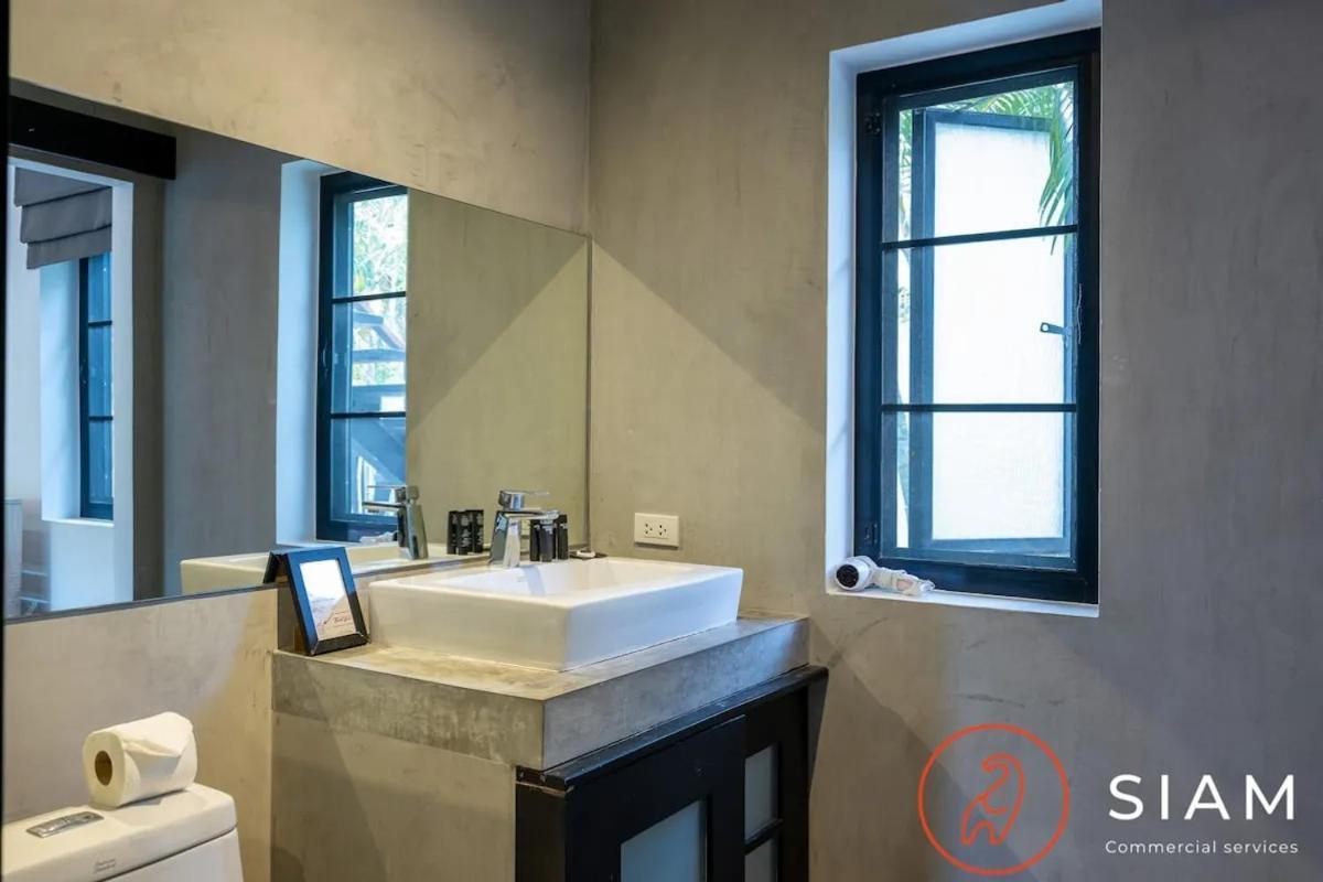 Villa Zendo 4Br - 12M Privatepool - Walk To Beach หาดแม่น้ำ ภายนอก รูปภาพ